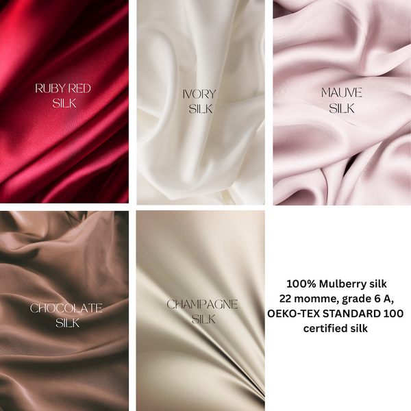 Mulberry silk Trapeze Silhouette Maxi Dress with Long Straps – One Size Fits Most