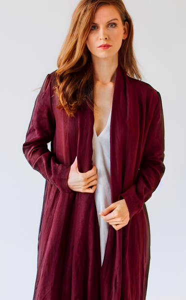 Long Linen Jacket – Timeless Elegance in Every Thread