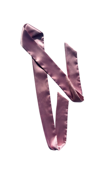 Dabigā zīda gara kakla šalle un matu lente