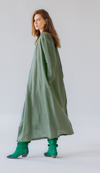 Long Linen Jacket – Timeless Elegance in Every Thread