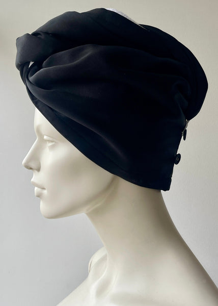 "Divpusēji mikrošķiedras dabīga zīda
dvielīši turbāns / Double sided mictrofibre  silk towel turban "