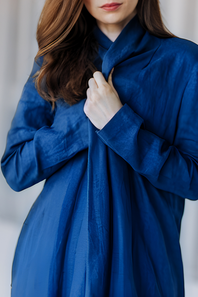 Long Linen Jacket – Timeless Elegance in Every Thread