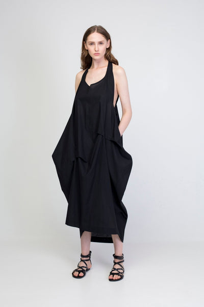 Melna Tencel balonkleita