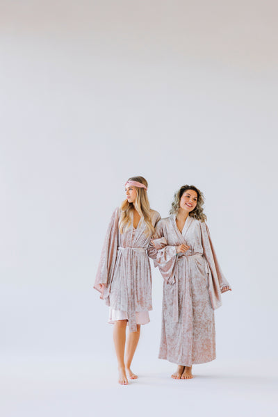 Samta kimono stila rīta halāts – Roku darbs | Viens izmērs der vairumam