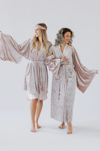 Samta kimono stila rīta halāts – Roku darbs | Viens izmērs der vairumam