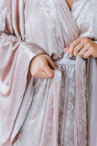 Samta kimono stila rīta halāts – Roku darbs | Viens izmērs der vairumam