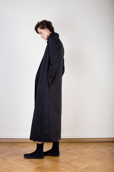 Long beige trench coat  cotton twill minimalist jacket
Maxi black minimalist jacket, maxi length cotton coat, long Sleeve beige Trench Coats w pockets loose gothic autumn  overcoat cardigan