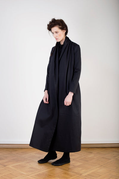 Long beige trench coat  cotton twill minimalist jacket
Maxi black minimalist jacket, maxi length cotton coat, long Sleeve beige Trench Coats w pockets loose gothic autumn  overcoat cardigan