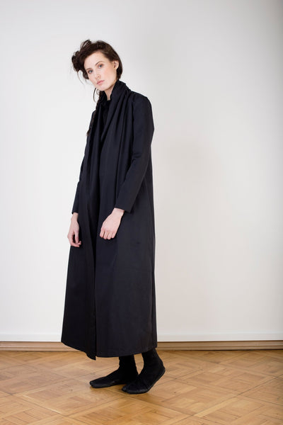Long beige trench coat  cotton twill minimalist jacket
Maxi black minimalist jacket, maxi length cotton coat, long Sleeve beige Trench Coats w pockets loose gothic autumn  overcoat cardigan