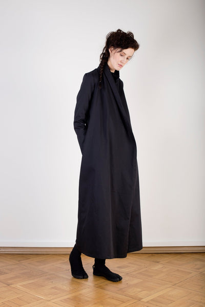 Long beige trench coat  cotton twill minimalist jacket
Maxi black minimalist jacket, maxi length cotton coat, long Sleeve beige Trench Coats w pockets loose gothic autumn  overcoat cardigan