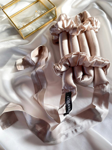Silk heatless curler Zīsa matu lokotājs rullis