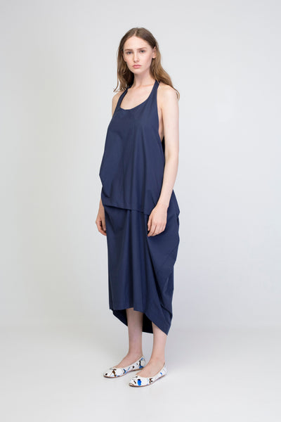 Blue Balloon Dress