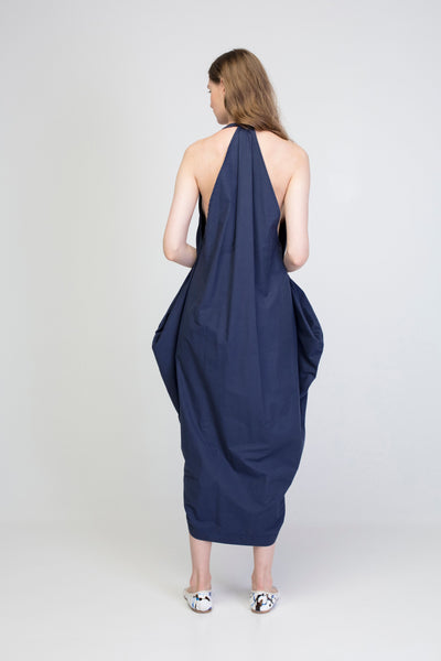 Blue Balloon Dress