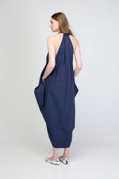 Blue Balloon Dress