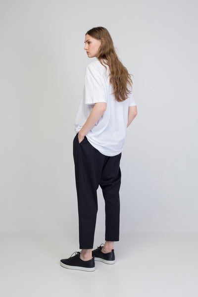 Black Drop crotch  trousers