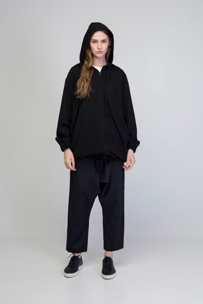 Black Drop crotch  trousers