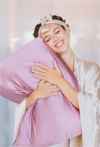 Pure Mulberry Silk pillowcase Standard or Queen size 25 momme