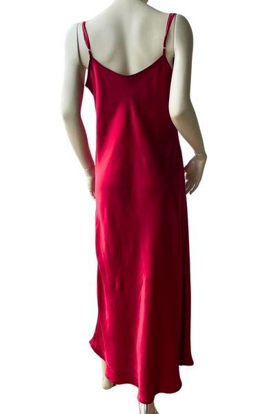 Mulberry zīda slip kleita ar cowl tipa izgriezumu – PRE-ORDER