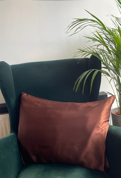 Pure Mulberry Silk pillowcase Standard or Queen size 25 momme