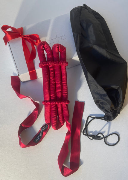 Classic Small size Long Silk Heatless hair curler ribbon with ties,  Curling rod  for tight curls BESTSELLER