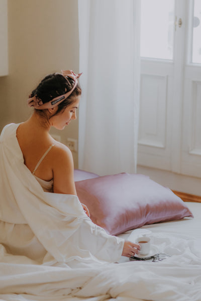 Mulberry Silk pillowcase Standard or Queen size 25 momme