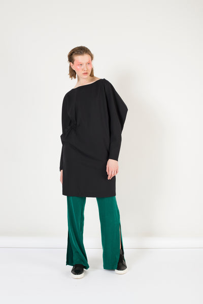 Emerald  trousers with splits
